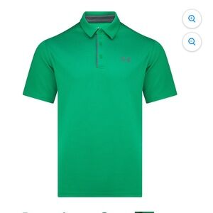 Under Armour Men’s Bright Green Polo Shirt